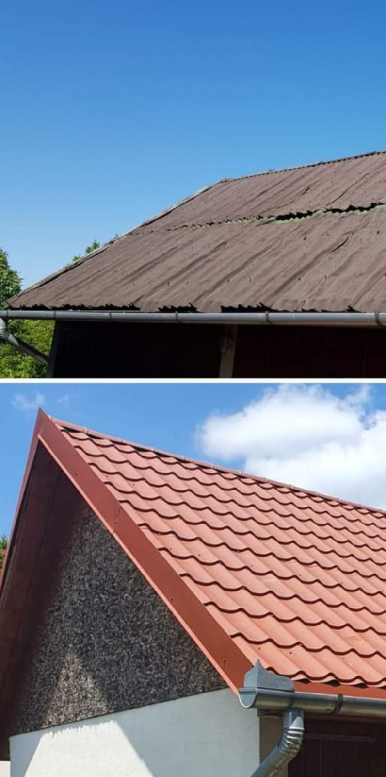 Pokrycie blacha dachówka