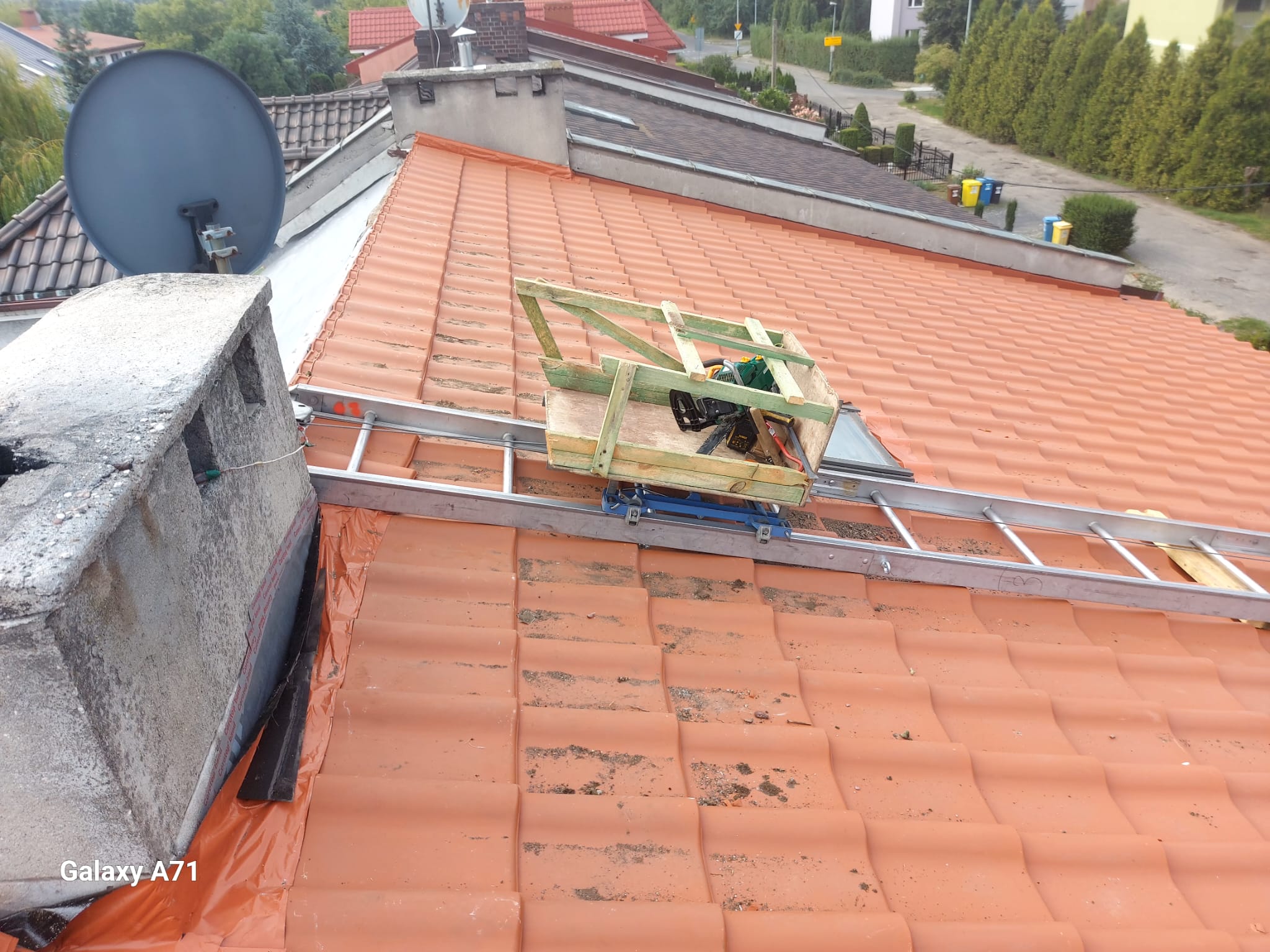 Pokrycie dachu dachówką